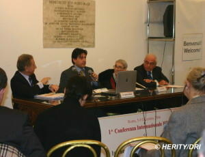 Un momento della Conferenza HERITY 2006