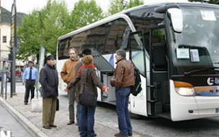 L'arrivo a Rieti